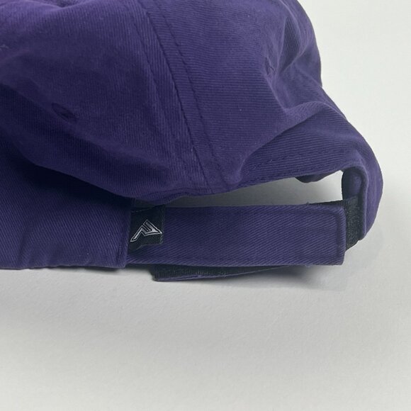 Pacific Headwear Isleña Unisex Purple Hook & Loop Adjustable Baseball Hat - Picture 7 of 7